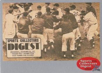 1998 Fleer Sports Collectors Digest Commemorative Set #5 Bobby Thomson Front