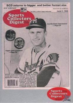 1998 Fleer Sports Collectors Digest Commemorative Set #16 Lew Burdette Front
