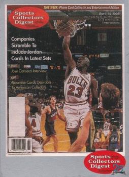 1998 Fleer Sports Collectors Digest Commemorative Set #23 Michael Jordan Front