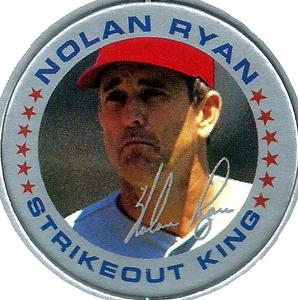 1993 Signature Caps Premier Players Series 1 #NNO Nolan Ryan Front