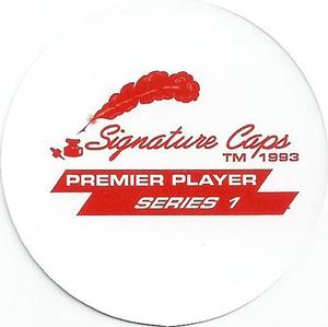 1993 Signature Caps Premier Players Series 1 #NNO John Stockton Back