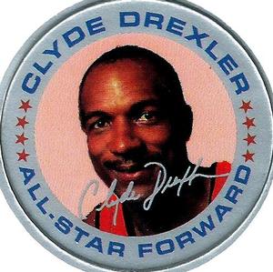 1993 Signature Caps Premier Players Series 1 #NNO Clyde Drexler Front
