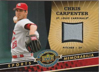 2009 Upper Deck 20th Anniversary - Sports Memorabilia #MLB-CC Chris Carpenter Front