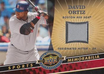 2009 Upper Deck 20th Anniversary - Sports Memorabilia #MLB-DO David Ortiz Front