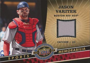 2009 Upper Deck 20th Anniversary - Sports Memorabilia #MLB-JV Jason Varitek Front