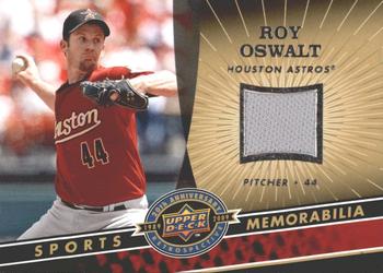 2009 Upper Deck 20th Anniversary - Sports Memorabilia #MLB-RO Roy Oswalt Front