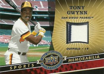 2009 Upper Deck 20th Anniversary - Sports Memorabilia #MLB-TG Tony Gwynn Front