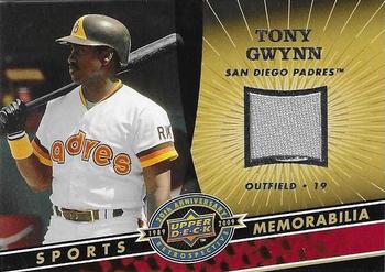 2009 Upper Deck 20th Anniversary - Sports Memorabilia #MLB-TG2 Tony Gwynn Front