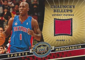 2009 Upper Deck 20th Anniversary - Sports Memorabilia #NBA-BI Chauncey Billups Front