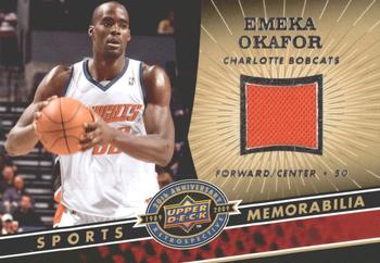 2009 Upper Deck 20th Anniversary - Sports Memorabilia #NBA-EO Emeka Okafor Front