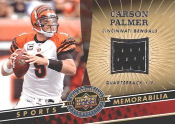 2009 Upper Deck 20th Anniversary - Sports Memorabilia #NFL-CP Carson Palmer Front
