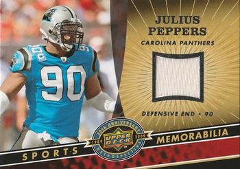 2009 Upper Deck 20th Anniversary - Sports Memorabilia #NFL-JP Julius Peppers Front