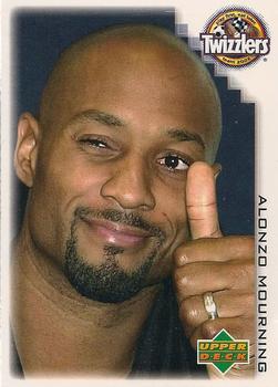 2002 Upper Deck Twizzlers #6 Alonzo Mourning Front