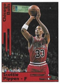 1992 SCD Football, Basketball & Hockey Collector Pocket Price Guide #29 Scottie Pippen Front