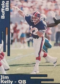 1992 SCD Football, Basketball & Hockey Collector Pocket Price Guide #5 Jim Kelly Front