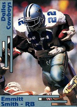 1992 SCD Football, Basketball & Hockey Collector Pocket Price Guide #11 Emmitt Smith Front