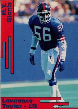 1992 SCD Football, Basketball & Hockey Collector Pocket Price Guide #12 Lawrence Taylor Front