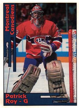 1992 SCD Football, Basketball & Hockey Collector Pocket Price Guide #23 Patrick Roy Front