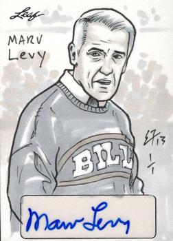 2013 Leaf Masterworks #NNO Marv Levy Front
