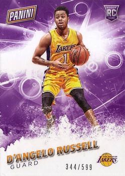 2016 Panini Father's Day #58 D'Angelo Russell Front