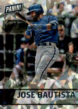 2016 Panini Father's Day - Cracked Ice #28 Jose Bautista Front