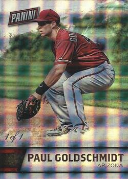 2016 Panini Father's Day - Hyper Plaid #33 Paul Goldschmidt Front