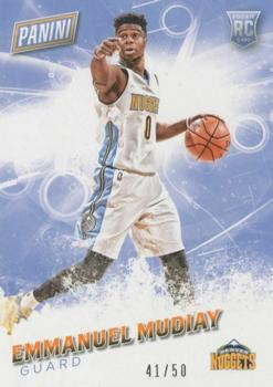 2016 Panini Father's Day - Thick #60 Emmanuel Mudiay Front