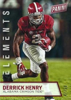 2016 Panini Father's Day - Elements Thick Stock #9 Derrick Henry Front