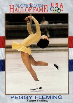 1991 Impel U.S. Olympic Hall of Fame - Promos #NNO Peggy Fleming Front