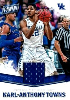 2016 Panini Father's Day - Memorabilia College #14 Karl-Anthony Towns Front