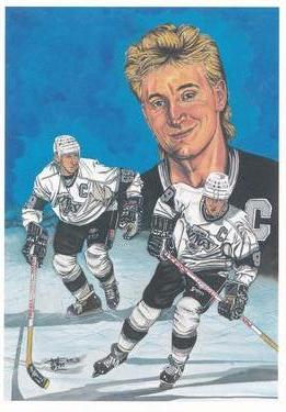 1992 John McLean Promo #NNO Wayne Gretzky Front