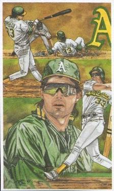 1992 John McLean Promo #NNO Jose Canseco Front