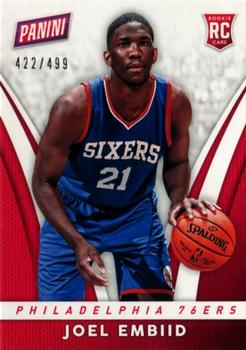 2014 Panini Boxing Day #29 Joel Embiid Front
