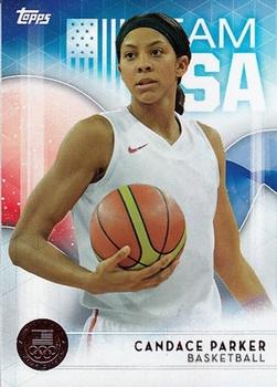 2016 Topps U.S. Olympic & Paralympic Team Hopefuls - Bronze #5 Candace Parker Front