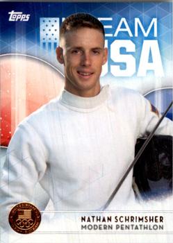 2016 Topps U.S. Olympic & Paralympic Team Hopefuls - Bronze #19 Nathan Schrimsher Front