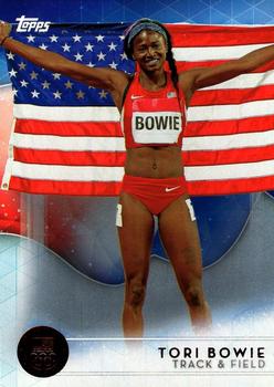 2016 Topps U.S. Olympic & Paralympic Team Hopefuls - Bronze #31 Tori Bowie Front