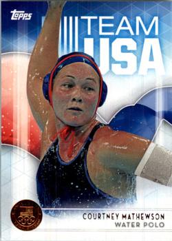 2016 Topps U.S. Olympic & Paralympic Team Hopefuls - Bronze #45 Courtney Mathewson Front