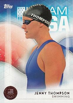 2016 Topps U.S. Olympic & Paralympic Team Hopefuls - Bronze #63 Jenny Thompson Front