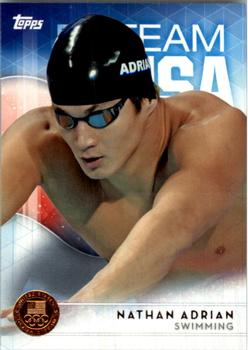 2016 Topps U.S. Olympic & Paralympic Team Hopefuls - Bronze #67 Nathan Adrian Front