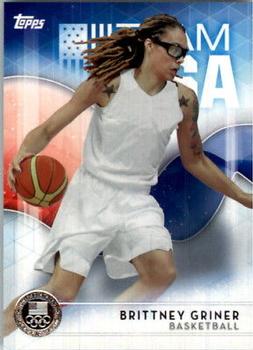 2016 Topps U.S. Olympic & Paralympic Team Hopefuls - Silver #3 Brittney Griner Front