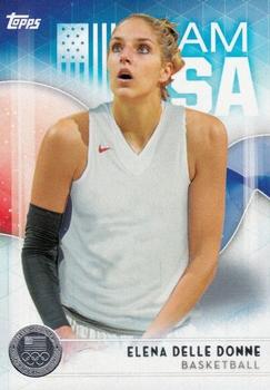 2016 Topps U.S. Olympic & Paralympic Team Hopefuls - Silver #36 Elena Delle Donne Front
