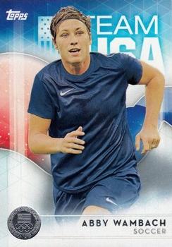 2016 Topps U.S. Olympic & Paralympic Team Hopefuls - Silver #40 Abby Wambach Front