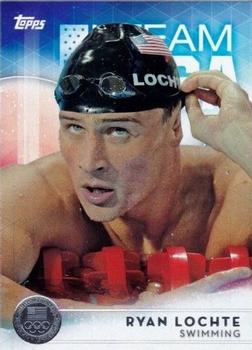 2016 Topps U.S. Olympic & Paralympic Team Hopefuls - Silver #50 Ryan Lochte Front