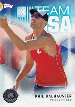 2016 Topps U.S. Olympic & Paralympic Team Hopefuls - Silver #56 Phil Dalhausser Front
