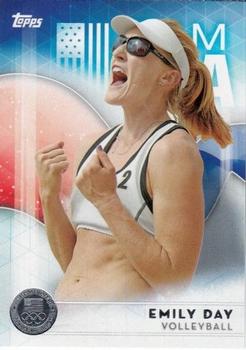 2016 Topps U.S. Olympic & Paralympic Team Hopefuls - Silver #59 Emily Day Front