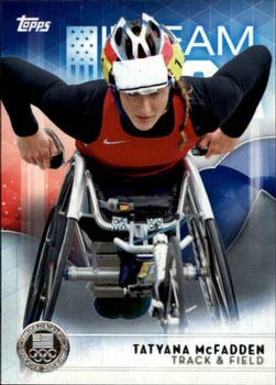 2016 Topps U.S. Olympic & Paralympic Team Hopefuls - Silver #70 Tatyana McFadden Front