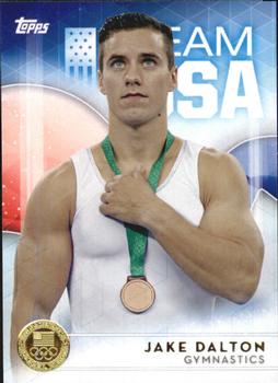 2016 Topps U.S. Olympic & Paralympic Team Hopefuls - Gold #25 Jake Dalton Front