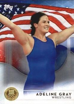 2016 Topps U.S. Olympic & Paralympic Team Hopefuls - Gold #35 Adeline Gray Front