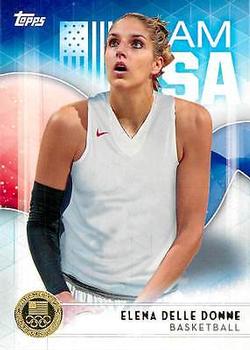 2016 Topps U.S. Olympic & Paralympic Team Hopefuls - Gold #36 Elena Delle Donne Front
