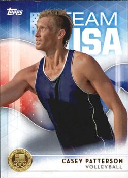 2016 Topps U.S. Olympic & Paralympic Team Hopefuls - Gold #42 Casey Patterson Front